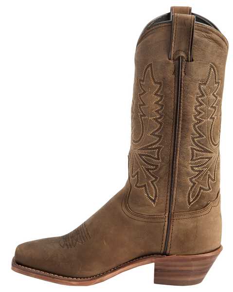 Image #3 - Abilene Women's Western Boots - Square Toe, Olive, hi-res