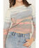 Image #3 - Rock & Roll Denim Women's Sunset Scene Long Sleeve Shirt, Natural, hi-res