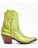 Image #2 - Idyllwind Women's Envy Metallic Fashion Leather Western Booties - Medium Toe , Green, hi-res