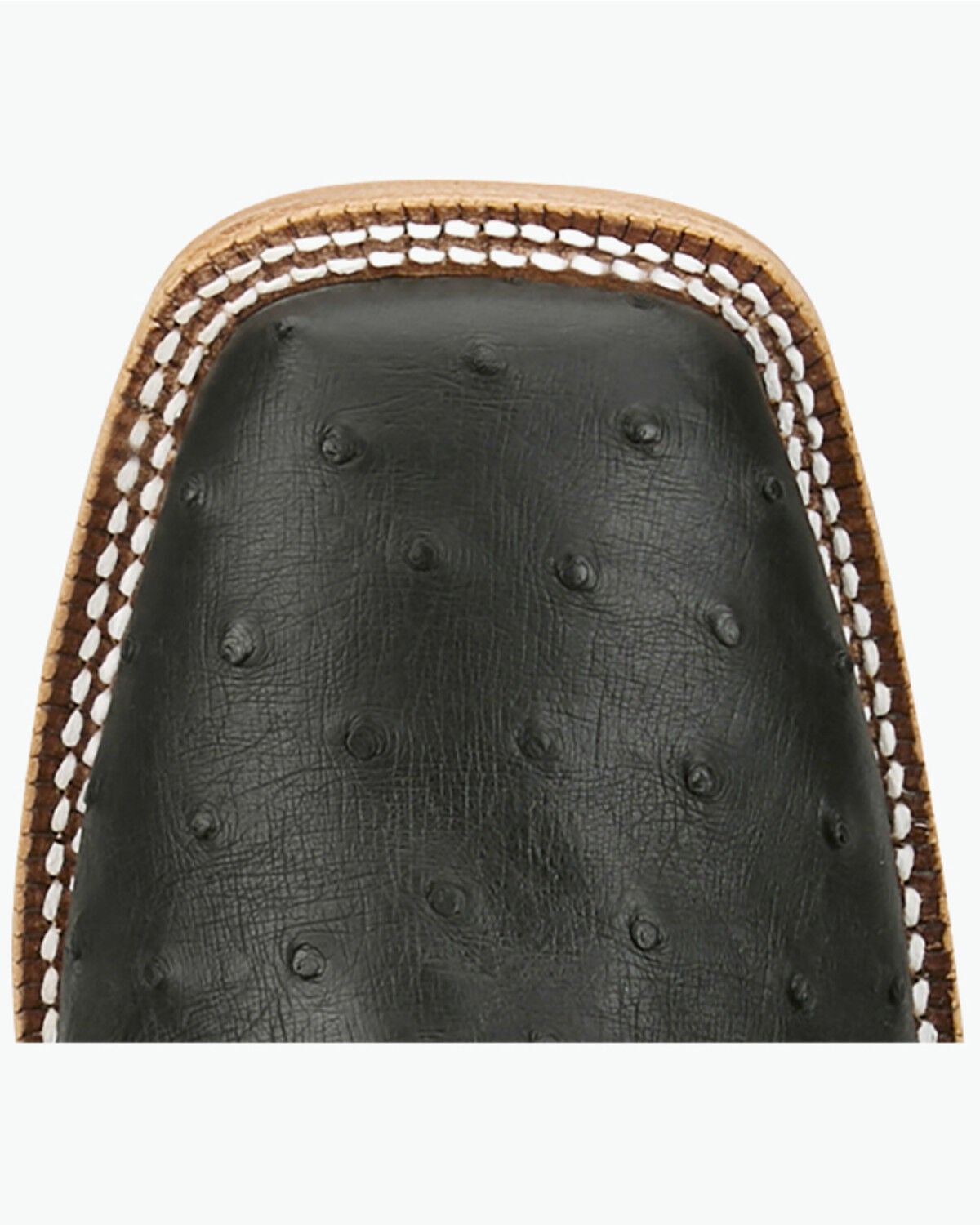 Image #6 - Tony Lama Men's Exotic Full Quill Ostrich Heritage Juan Western Boots - Broad Square Toe, Black, hi-res