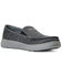 Image #1 - Ariat Men's Heather Brown Charcoal 360 Canvas Slip-On Casual Shoe - Moc Toe, Charcoal, hi-res