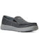 Image #1 - Ariat Men's Heather Brown Charcoal 360 Canvas Slip-On Casual Shoe - Moc Toe , Charcoal, hi-res