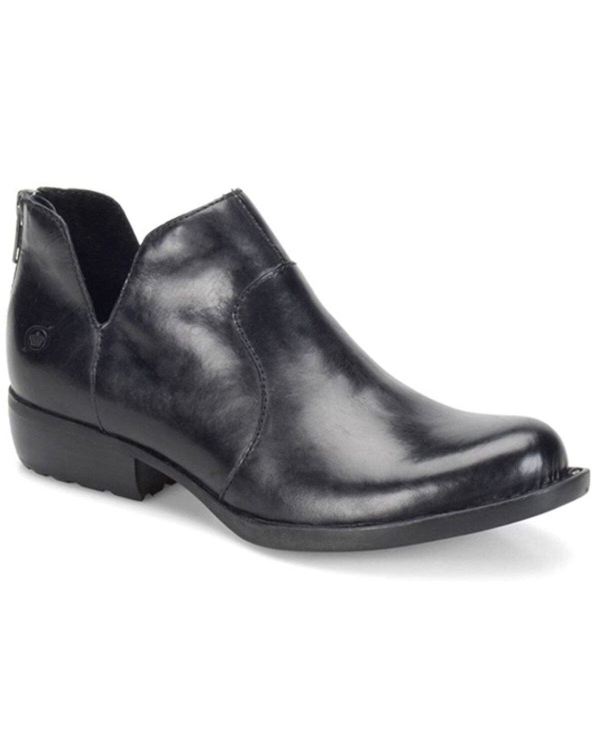 Image #1 - Born Women's Kerri Booties - Round Toe, Black, hi-res