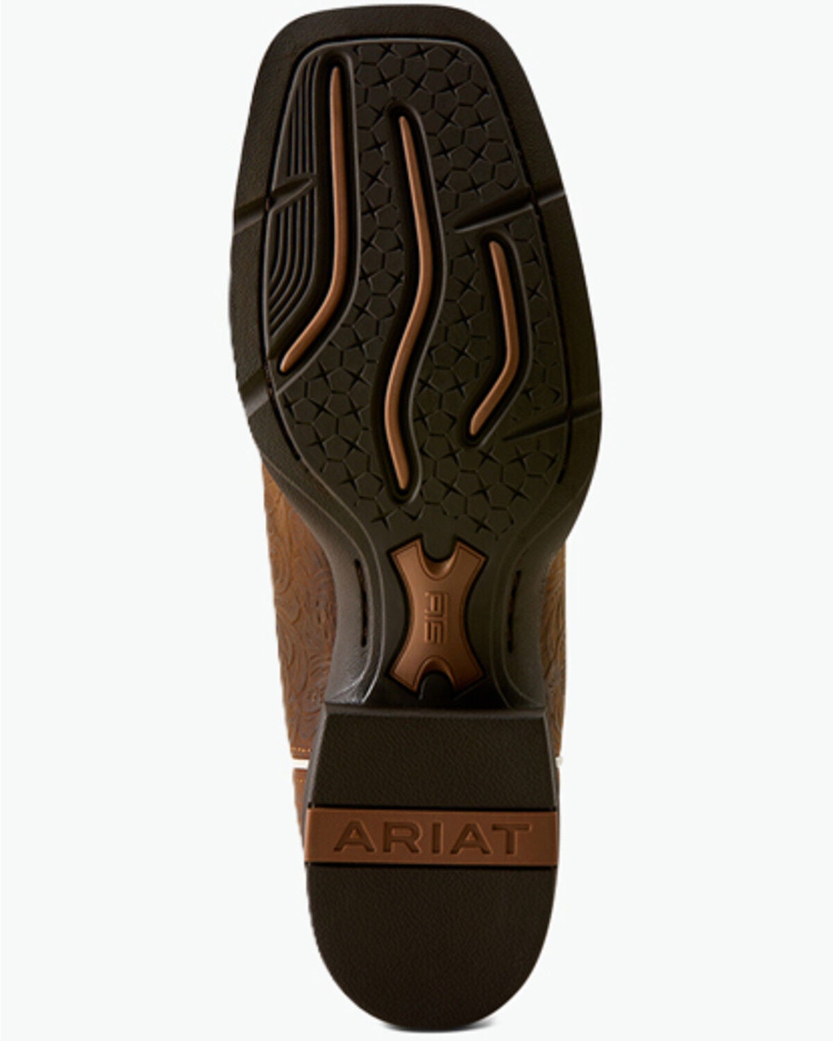 Image #5 - Ariat Women's Round Up Cantina Performance Western Boots - Broad Square Toe, Brown, hi-res
