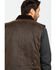 Image #5 - Cripple Creek Men's Enzyme Washed Cotton Concealed Carry Vest, Dark Brown, hi-res