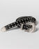 Shyanne Women's Rhinestone Studded Belt, Black, hi-res