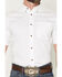 Image #3 - Cody James Men's Basic Solid Short Sleeve Button-Down Stretch Western Shirt - Tall, White, hi-res