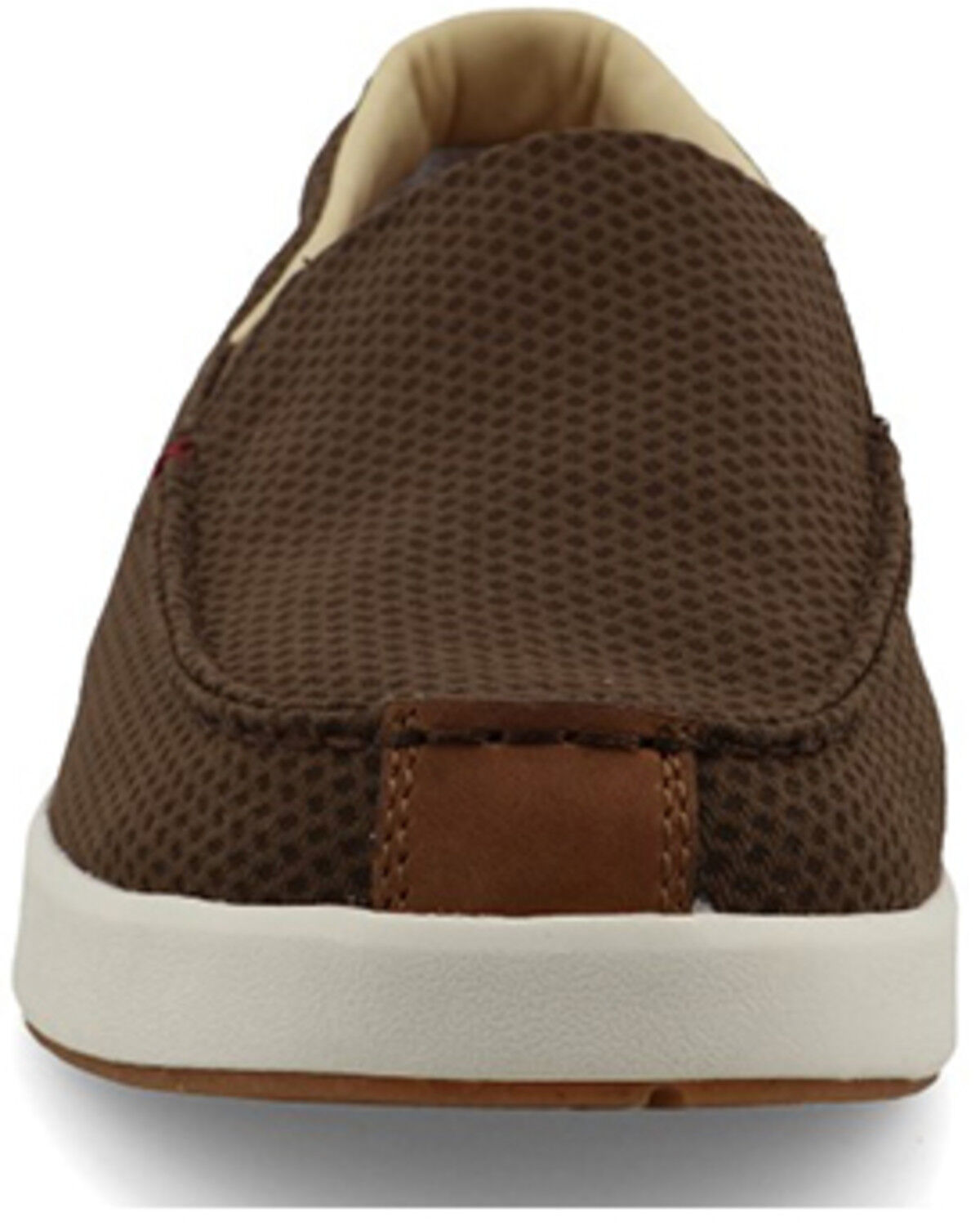Image #4 - Twisted X Men's Ultralite X™ Slip-On Driving Shoes - Moc Toe, Brown, hi-res
