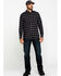 Image #6 - Dickies Men's Flex Stretch Flannel Long Sleeve Work Shirt, Slate, hi-res