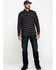 Image #6 - Dickies Men's Flex Stretch Flannel Long Sleeve Work Shirt , Slate, hi-res