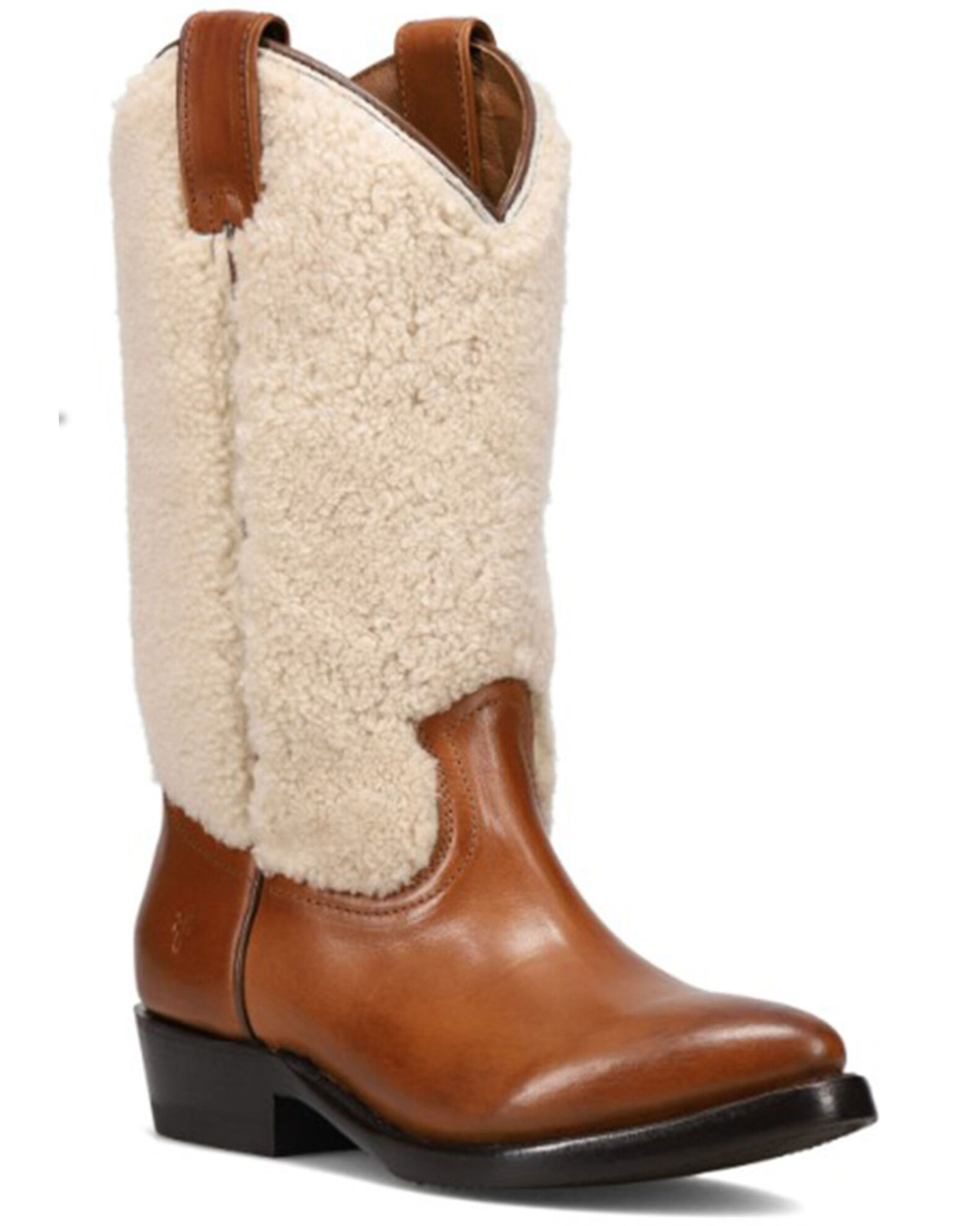 Frye shearling boots shop