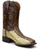 Image #1 - Dan Post Men's Karung Snake Brown Exotic Western Boots - Broad Square Toe , Brown, hi-res