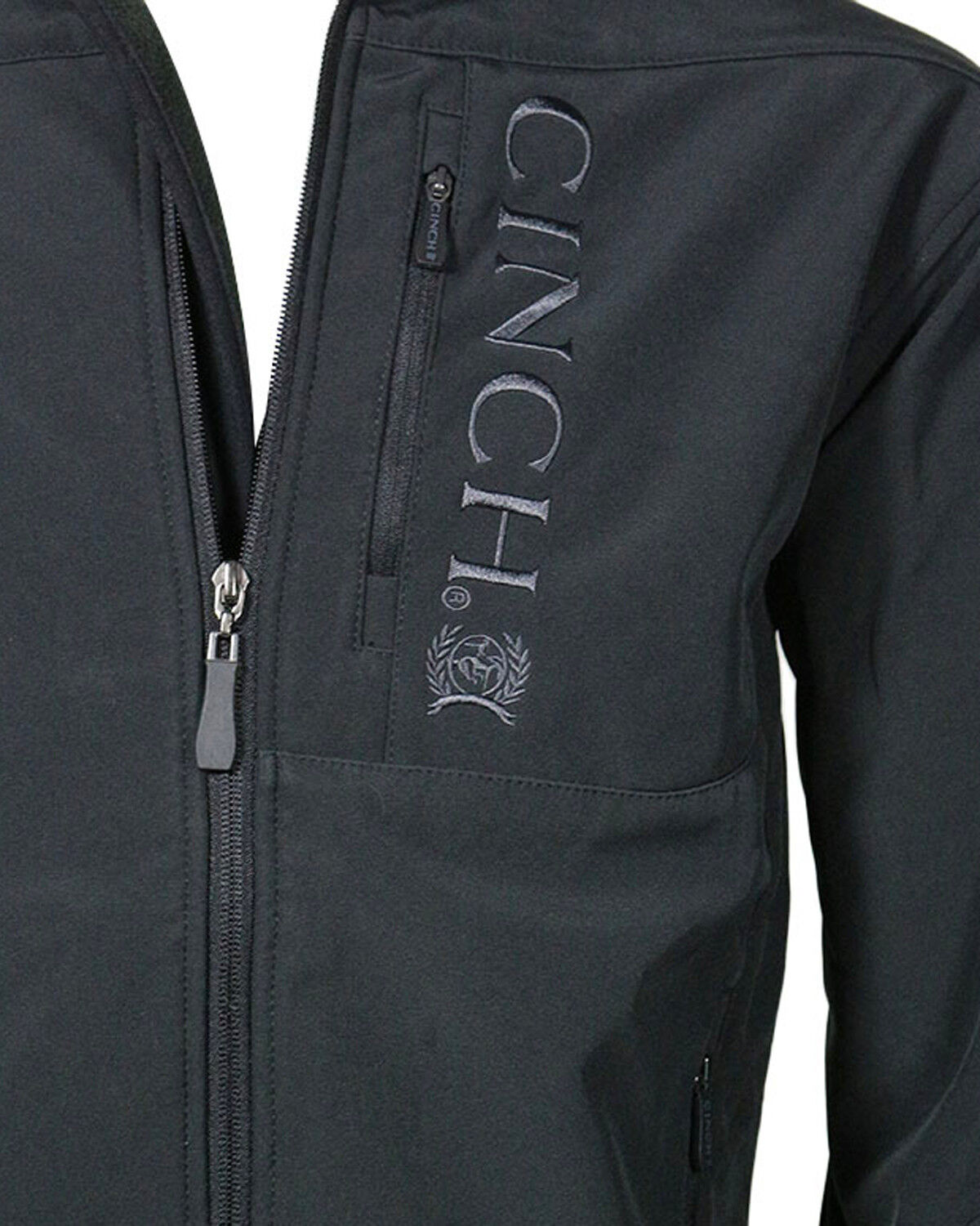 Image #2 - Cinch Men's Black 3XL Bonded Jacket - Big, , hi-res