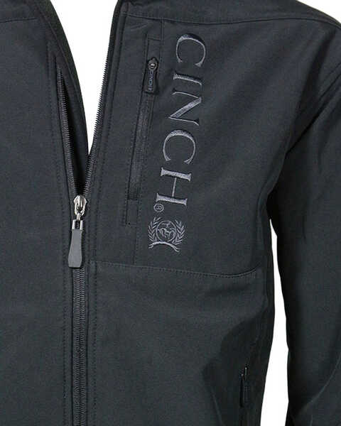 Image #2 - Cinch Men's Black 3XL Bonded Jacket - Big , , hi-res