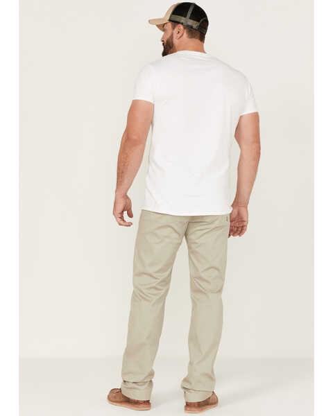 Image #3 - Brothers and Sons Men’s Weathered Bedford Cord Stretch Slim Straight Pants, Tan, hi-res