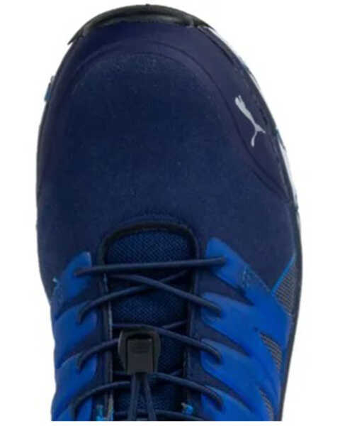 Image #6 - Puma Safety Men's Velocity 2.0 Work Shoes - Fiberglass Toe, Blue, hi-res