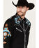 Image #2 - Scully Men's Phoenix Embroidered Retro Long Sleeve Western Shirt, , hi-res