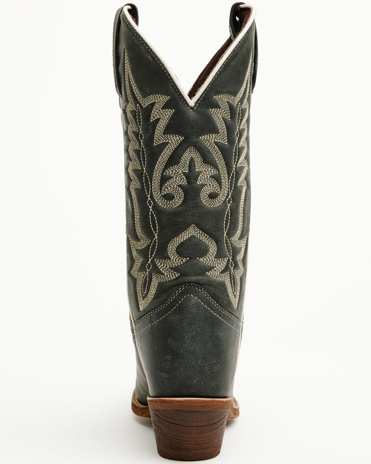 Image #5 - Laredo Women's Carly Western Boots - Snip Toe, Navy, hi-res