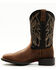 Image #3 - Justin Men's Rendon Western Boots - Round Toe, Brown, hi-res