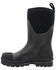 Image #3 - Muck Boots Women's Chore Classic Mid Waterproof Rubber Boots - Steel Toe, Black, hi-res
