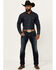 Image #1 - Ariat Men's M8 Dark Wash Modern Slim Stretch Denim Jeans, Dark Wash, hi-res
