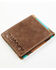 Hooey Men's Patchwork Bifold Wallet  , Brown, hi-res