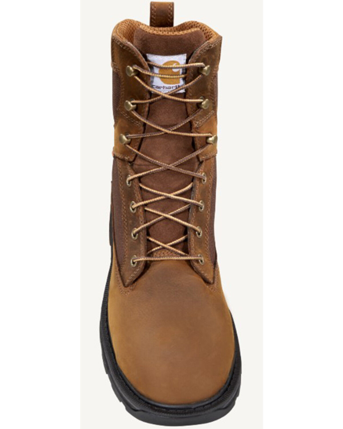 Image #4 - Carhartt Men's Ironwood 8" Work Boot - Alloy Toe, Brown, hi-res