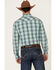 Cinch Men's Modern Fit Multi Med Plaid Long Sleeve Snap Western Shirt , Multi, hi-res