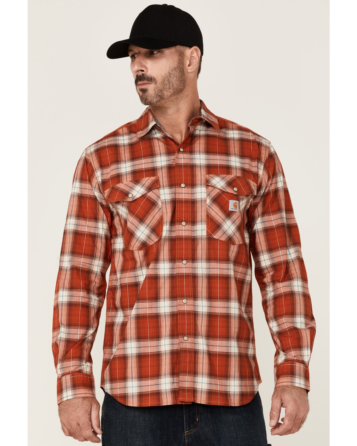 Long Sleeve Snap Western Shirt - Tall 