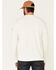 Wanakome Men's Orion Logo Patch Long Sleeve T-Shirt , Oatmeal, hi-res
