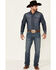 Cody James Men's Hide Out Med Stretch Stackable Straight Jeans , Blue, hi-res