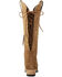 Image #5 - Lane Women's Lexington Knee High Corset Suede Western Boots - Snip Toe, Brown, hi-res