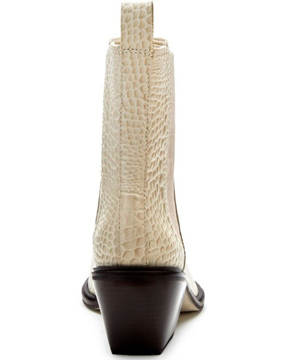 Image #5 - Matisse Women's Ellis Western Booties - Square Toe, Off White, hi-res
