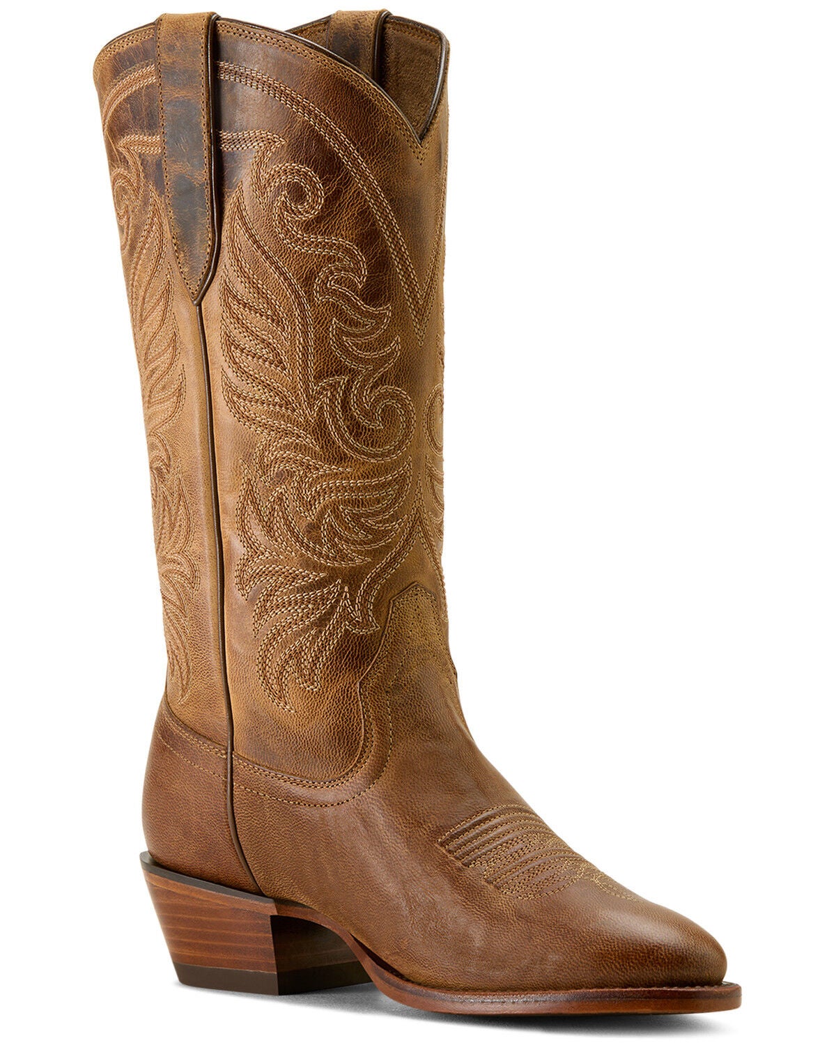 Ariat Women's Louella Western Boots - Round Toe, Brown, hi-res