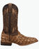 Image #2 - Dan Post Men's Marc Exotic Pirarucu Western Boots - Broad Square Toe, Tan, hi-res
