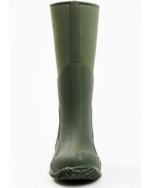 Image #4 - Shyanne Women's 15" Rubber Work Boots - Round Toe, Olive, hi-res