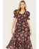 Image #2 - Cleobella Women's Multicolored Floral Caroline Midi Dress, Multi, hi-res