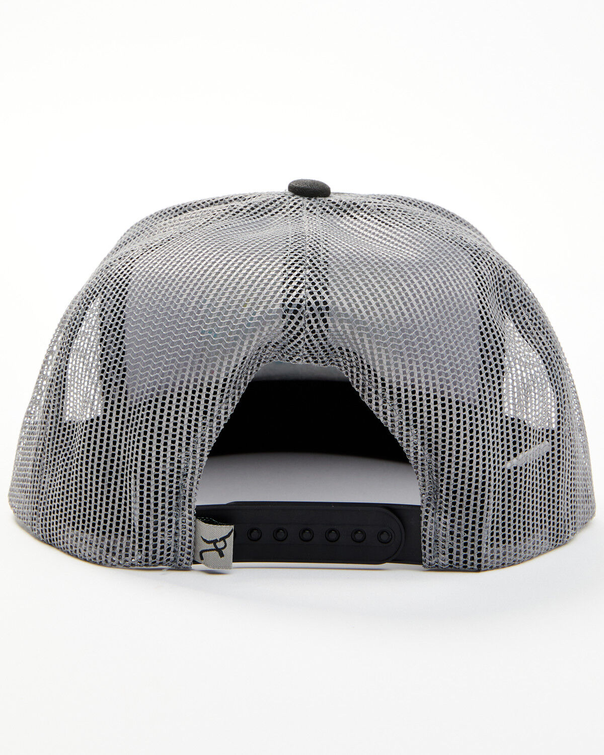 Image #3 - RopeSmart Men's Monochrome Ranch Life Trucker Cap, Black, hi-res