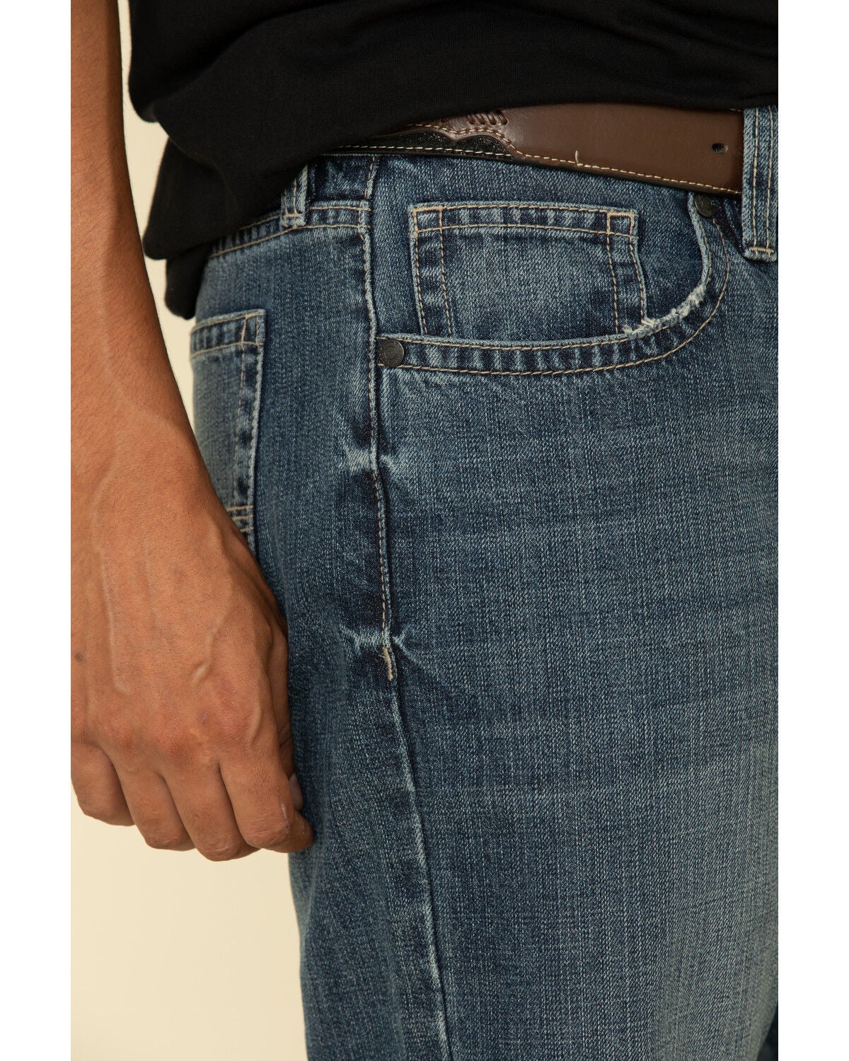 Image #4 - Cody James Men's Fisticuffs Rigid Relaxed Straight Medium Wash Jeans, , hi-res