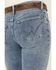 Image #4 - Wrangler Women's Essential Jayne Dark Wash Mid Rise Bootcut Stretch Denim Jeans, Dark Wash, hi-res