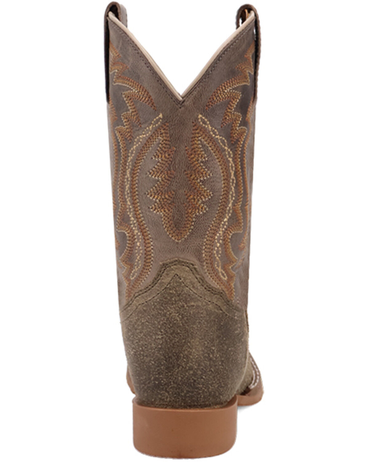 Image #5 - Dan Post Little Boys' Beasley Western Boots - Broad Square Toe, Grey, hi-res