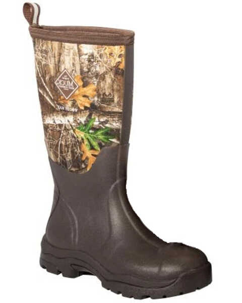 Image #1 - Muck Boots Women's Woody Rubber Boots - Round Toe, Brown, hi-res