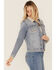 Image #2 - Idyllwind Women's Edgewood Sherpa Lined Denim Jacket, Dark Wash, hi-res