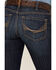 Image #2 - Ariat Women's Perfect Rise Greta Stretch Straight Jeans, Dark Wash, hi-res