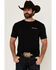 Image #2 - Ariat Men's Viva Mexico Logo Short Sleeve Graphic T-Shirt, Black, hi-res