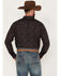 Image #4 - Moonshine Spirit Men's Stage Light Long Sleeve Snap Western Shirt, Grey, hi-res