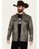 Image #1 - Cody James Men's Backwoods 2.0 Leather Jacket - Tall, Charcoal, hi-res