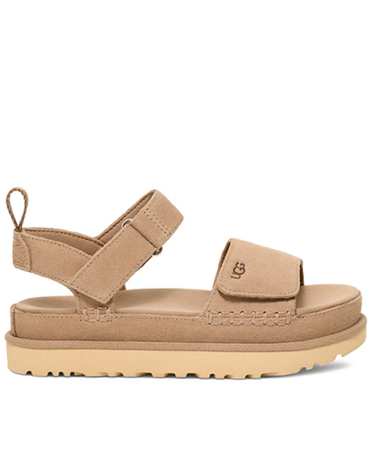 Image #2 - UGG Women's Goldenstar Platform Sandals, Sand, hi-res