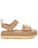 Image #2 - UGG Women's Goldenstar Platform Sandals, Sand, hi-res