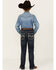 Image #1 - Cody James Boys' Dark Wash Moonlight Slim Bootcut Stretch Denim Jeans, Dark Wash, hi-res